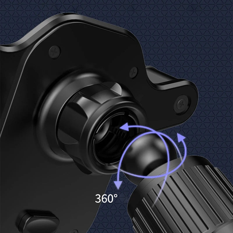 Suporte de Telemóvel para Carro - Fixação na Grelha, Ajustável com Rotação 360° Suporte de Telemóvel para Carro - Fixação na Grelha, Ajustável com Rotação 360°